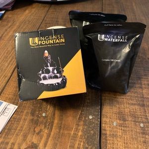 Incense Waterfall with more than 200 Cones